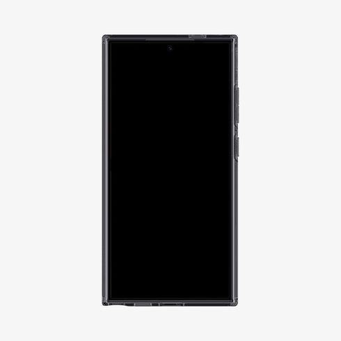 ACS07294 - Galaxy S24 Ultra Case Ultra Hybrid Zero One in Zero One White showing the back